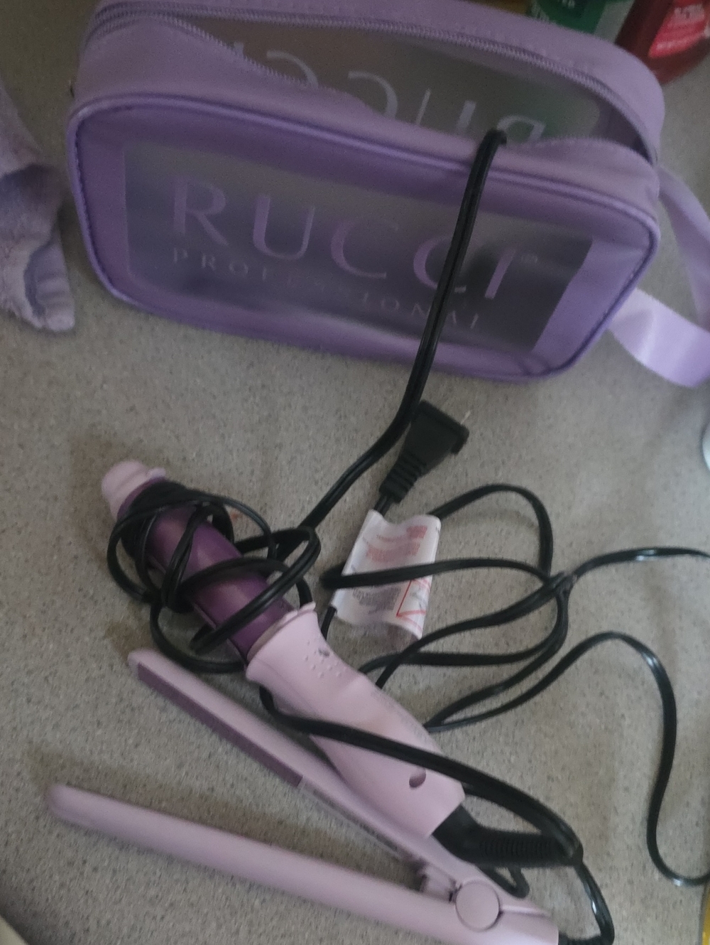 Lilac 2-in-1 Curling Iron and Flat Iron